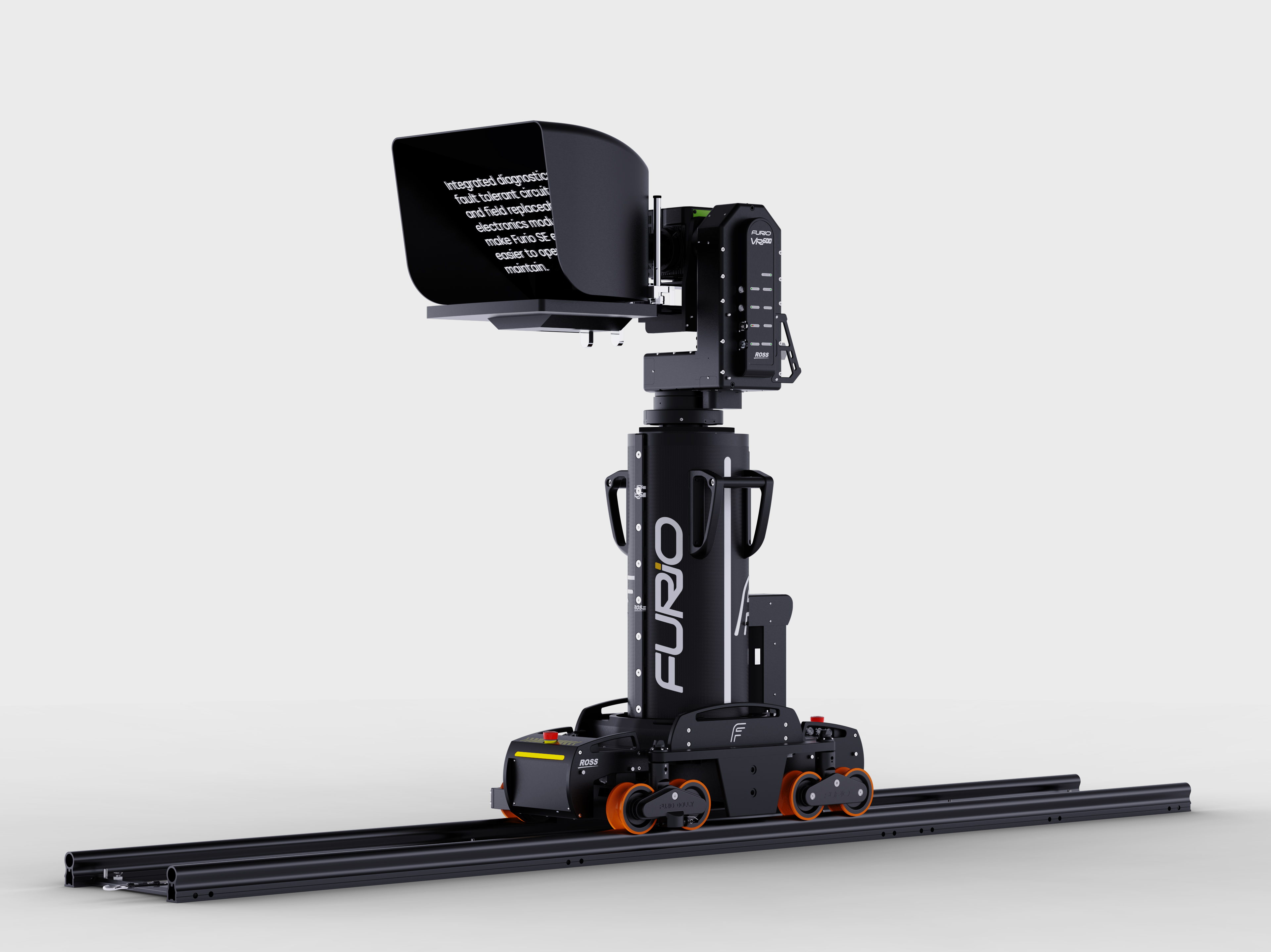 Furio extracted with teleprompter and camera
