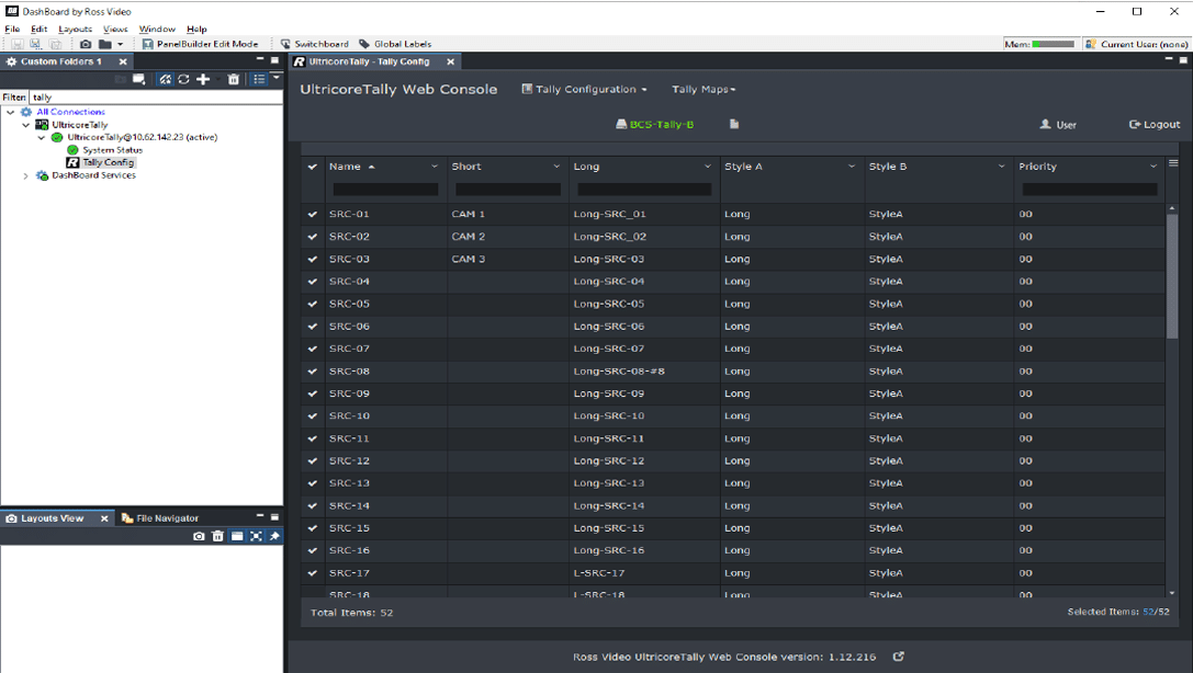Ultricore Tally Simple Workflow Integration