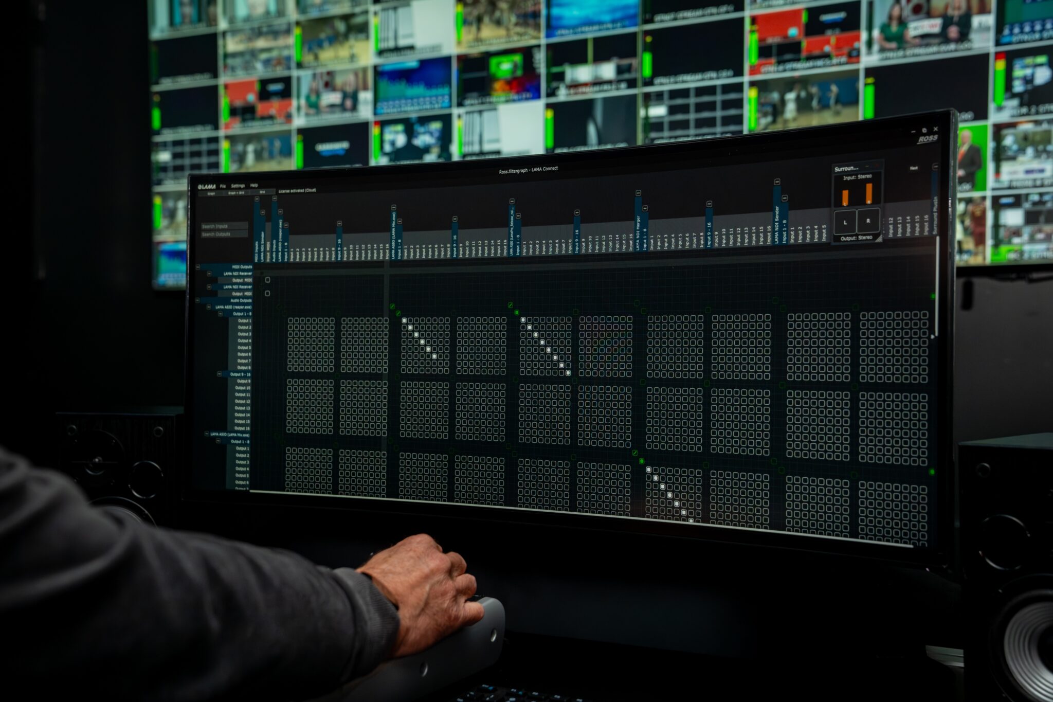 Up to 256 embedded NDI audio channels